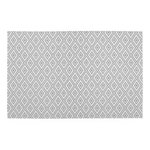 SECRET DE GOURMET Set de Table  Géométrique  45x30cm Blanc