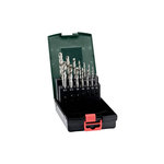METABO SAS Set de forets et tarauds pour machines, 14 pièces