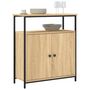 Voir la diapositive 3 : VIDAXL Buffet chene sonoma 70x30x80 cm bois d'ingenierie