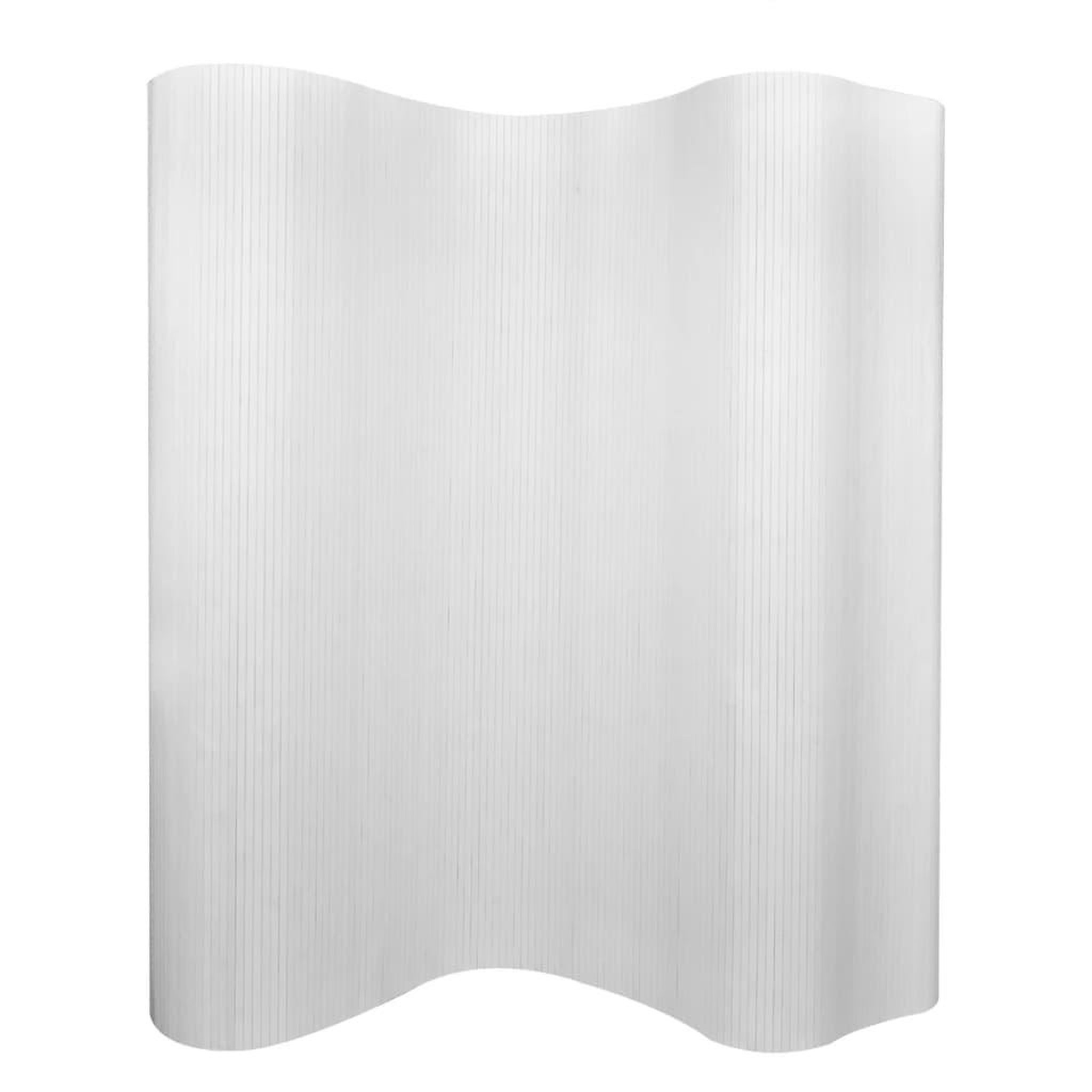Voir la diapositive 1 : VIDAXL Cloison de separation Bambou Blanc 250 x 165 cm