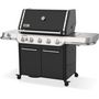 Voir la diapositive 4 : Weber Barbecue gaz Summit FS38 E black 5 brûleurs sur chariot, 91x49 cm réchaud latéral