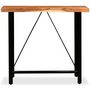 Voir la diapositive 2 : VIDAXL Table de bar Bois massif d'acacia 120x60x107 cm