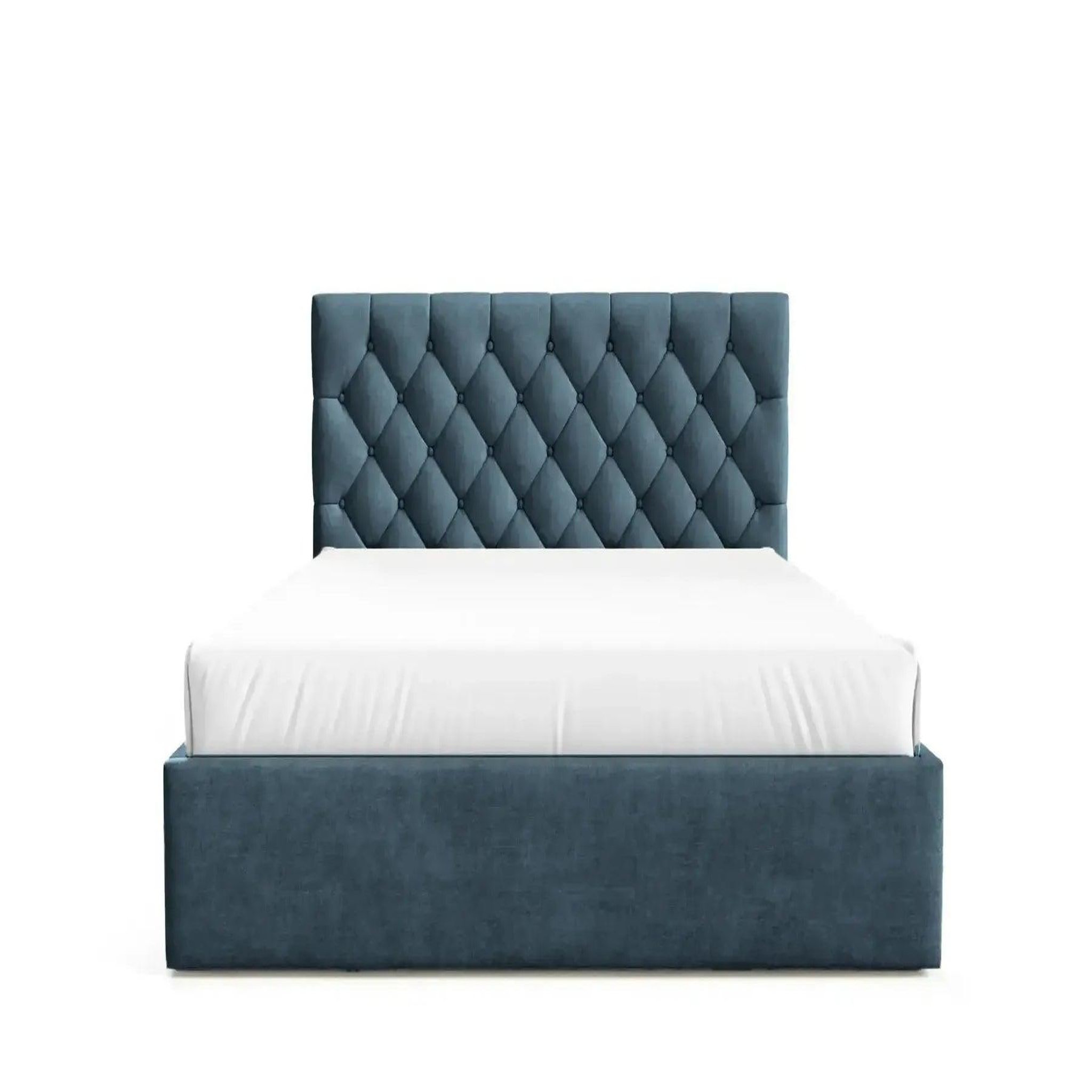 Voir la diapositive 1 : CASANOVA PARIS Emile - lit coffre tissu velours