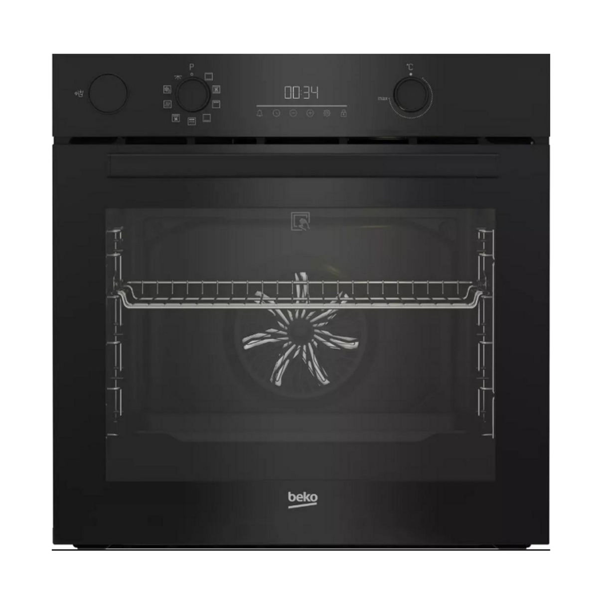 Beko Four intégrable multifonction 72l 60cm pyrolyse noir - BBIS17301BMP