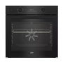 Voir la diapositive 1 : Beko Four intégrable multifonction 72l 60cm pyrolyse noir - BBIS17301BMP