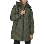 JACQUELINE DE YONG Doudoune  ongue e Femme JDY Padded. Coloris disponibles : Vert