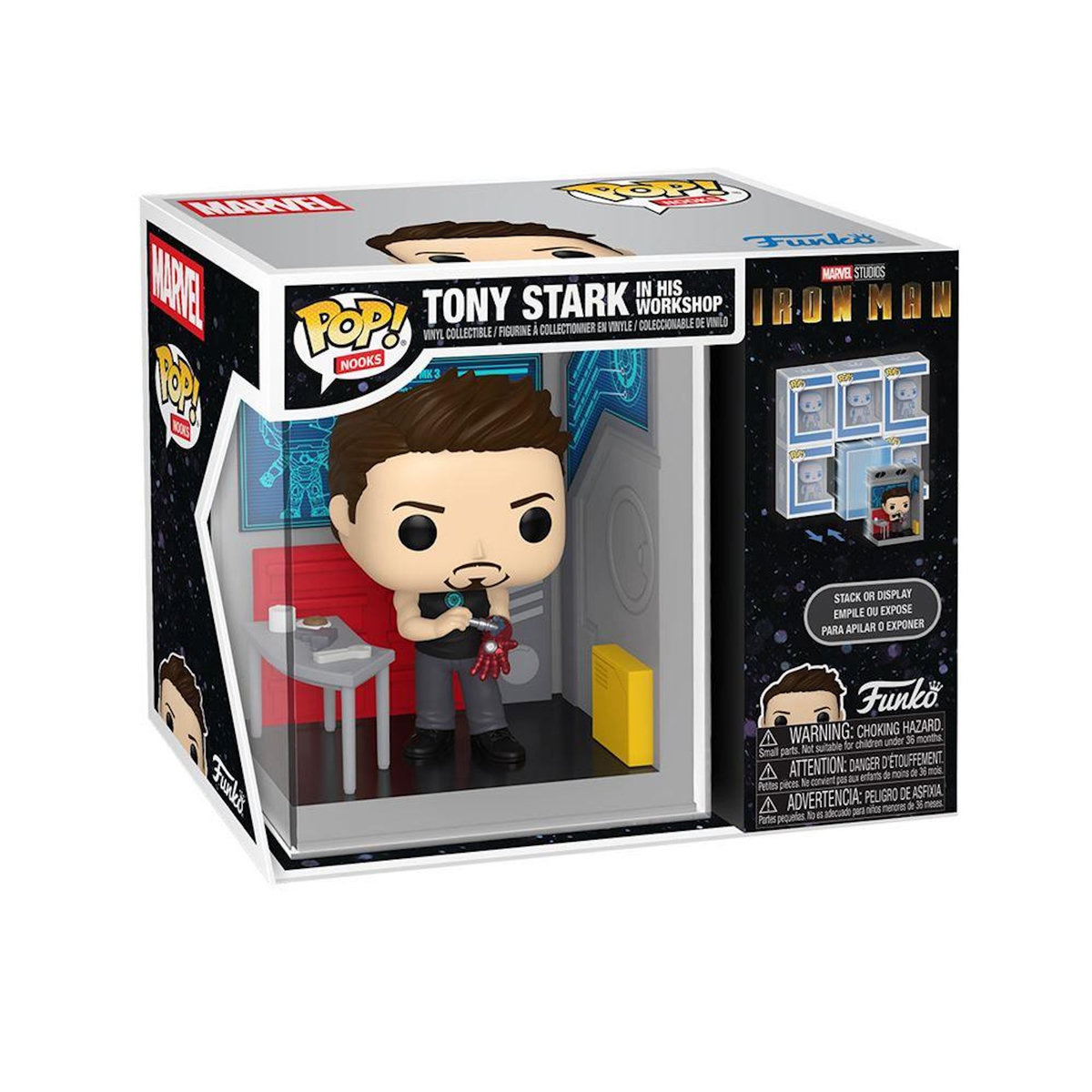 Funko Figurine Funko Pop Nooks Marvel Tony Stark in His Workshop