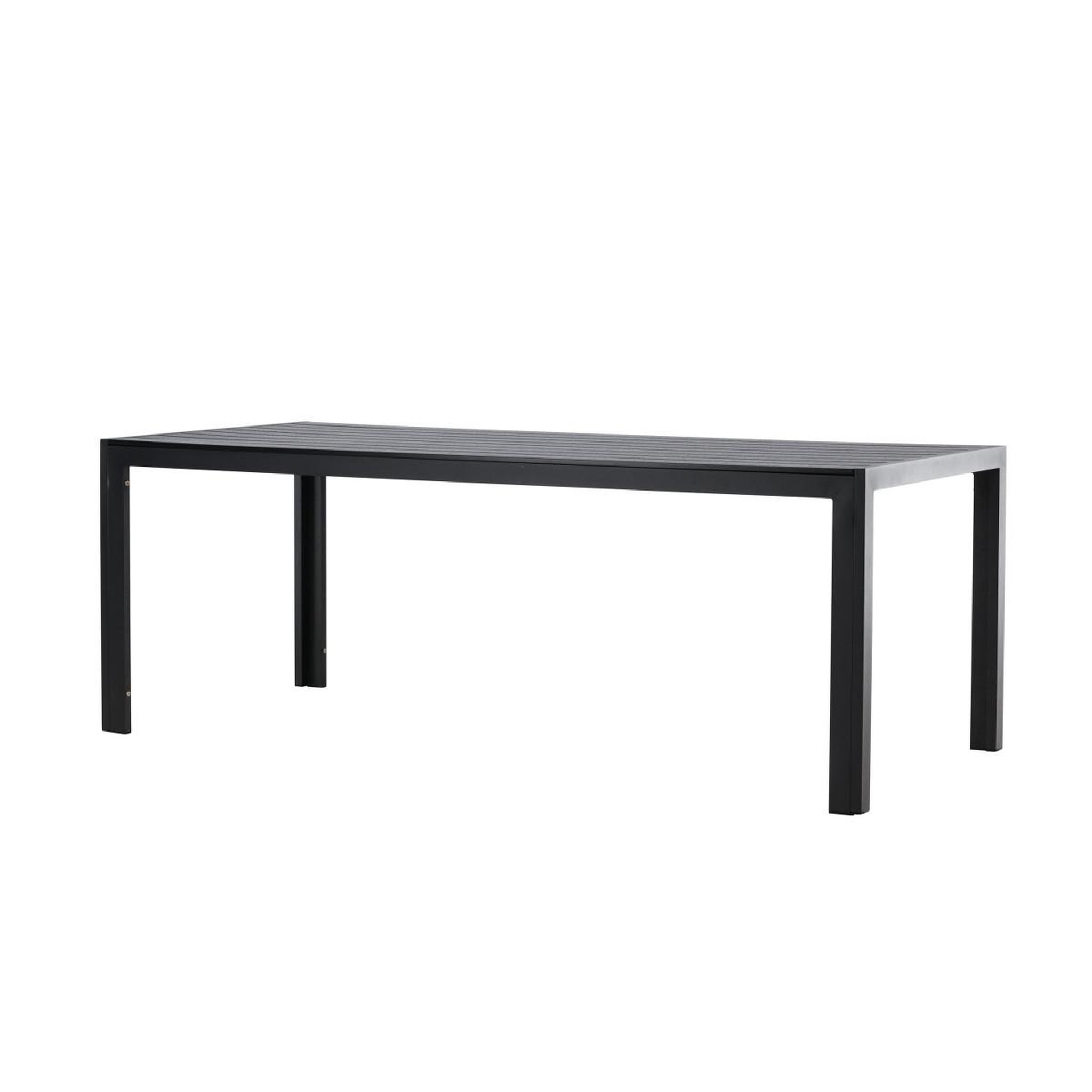Voir la diapositive 5 : Paris Prix Table de jardin  mirko  205cm noir