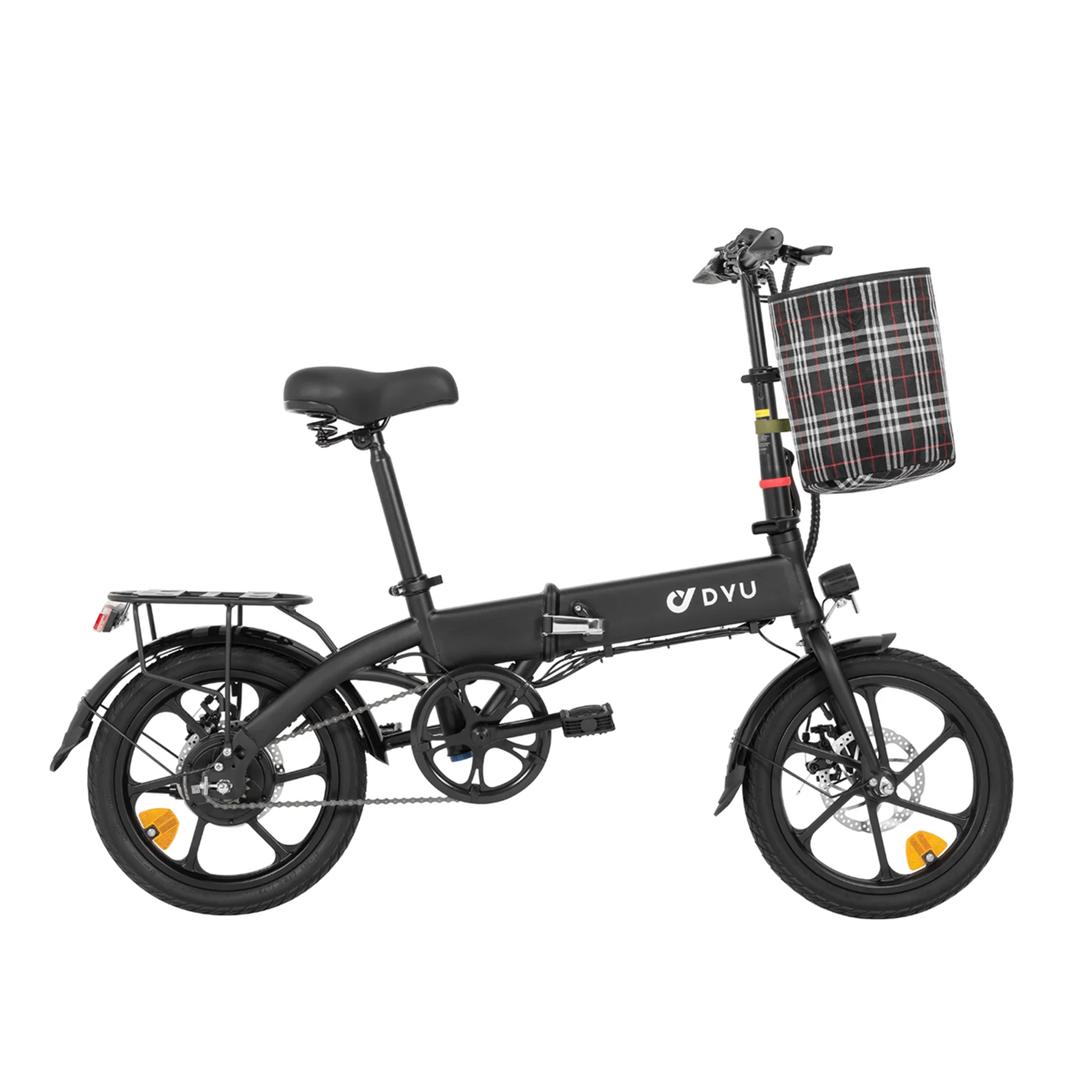 Voir la diapositive 4 : DYU Vélo électrique pliant DYU A1F Pro 16 , 36 V 7,5 Ah, 25 km/h pour les déplacements urbains, noir