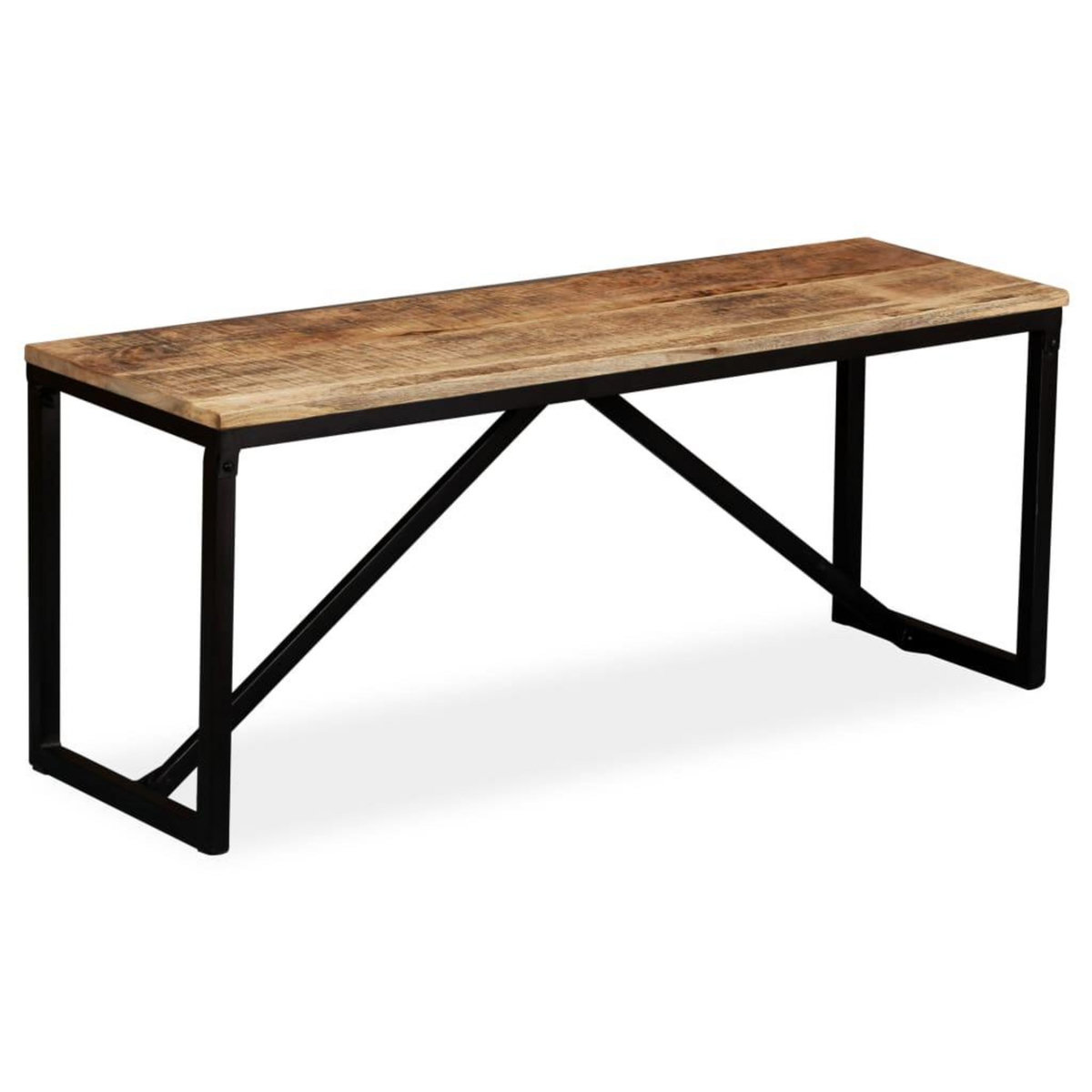 VIDAXL Banc 110 x 35 x 45 cm Bois de manguier massif