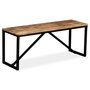 Voir la diapositive 1 : VIDAXL Banc 110 x 35 x 45 cm Bois de manguier massif