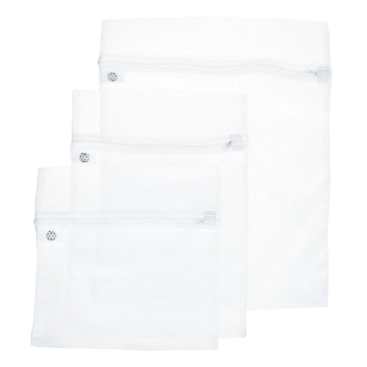 FIVE Lot de 3 Filets à Linge  Délicat  50cm Blanc