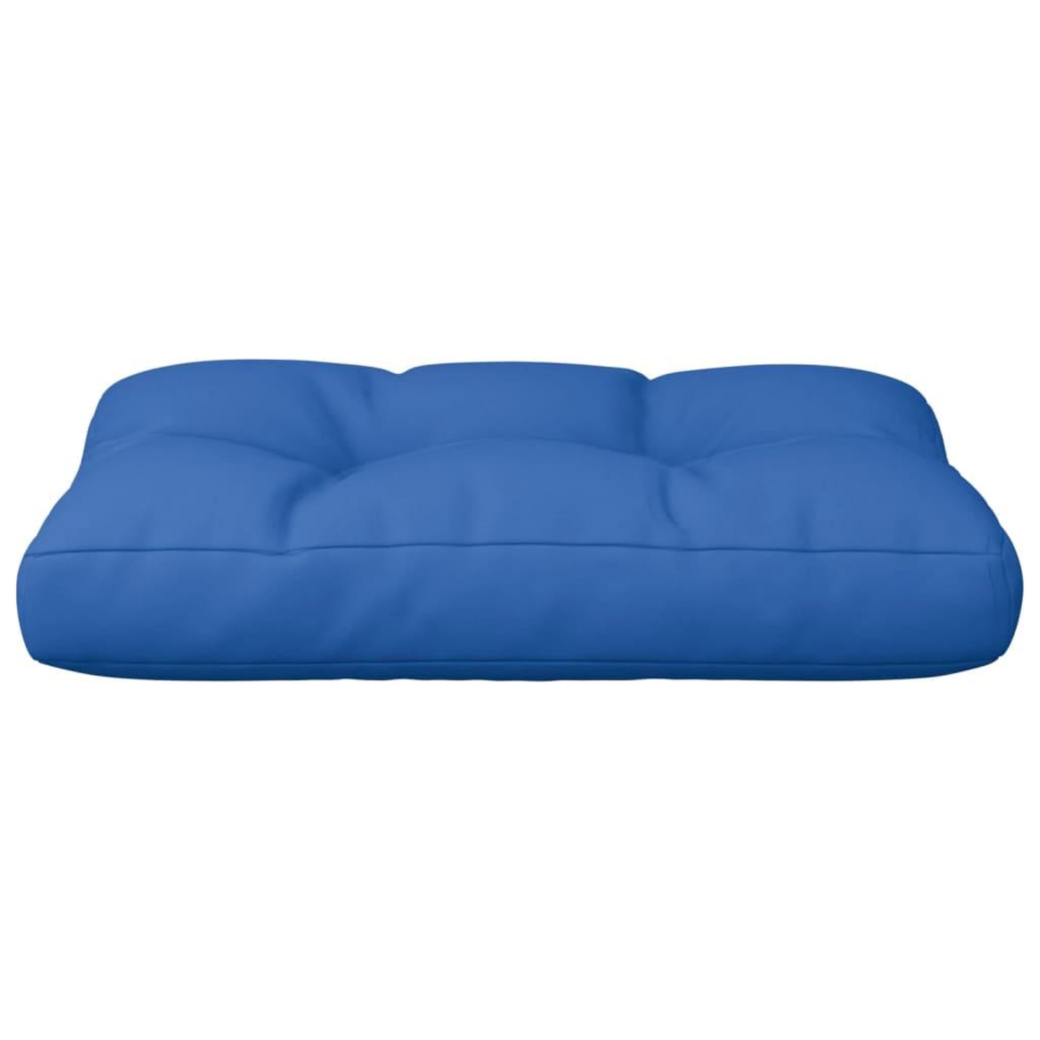 Voir la diapositive 5 : VIDAXL Coussin de palette bleu royal 50x40x12 cm tissu