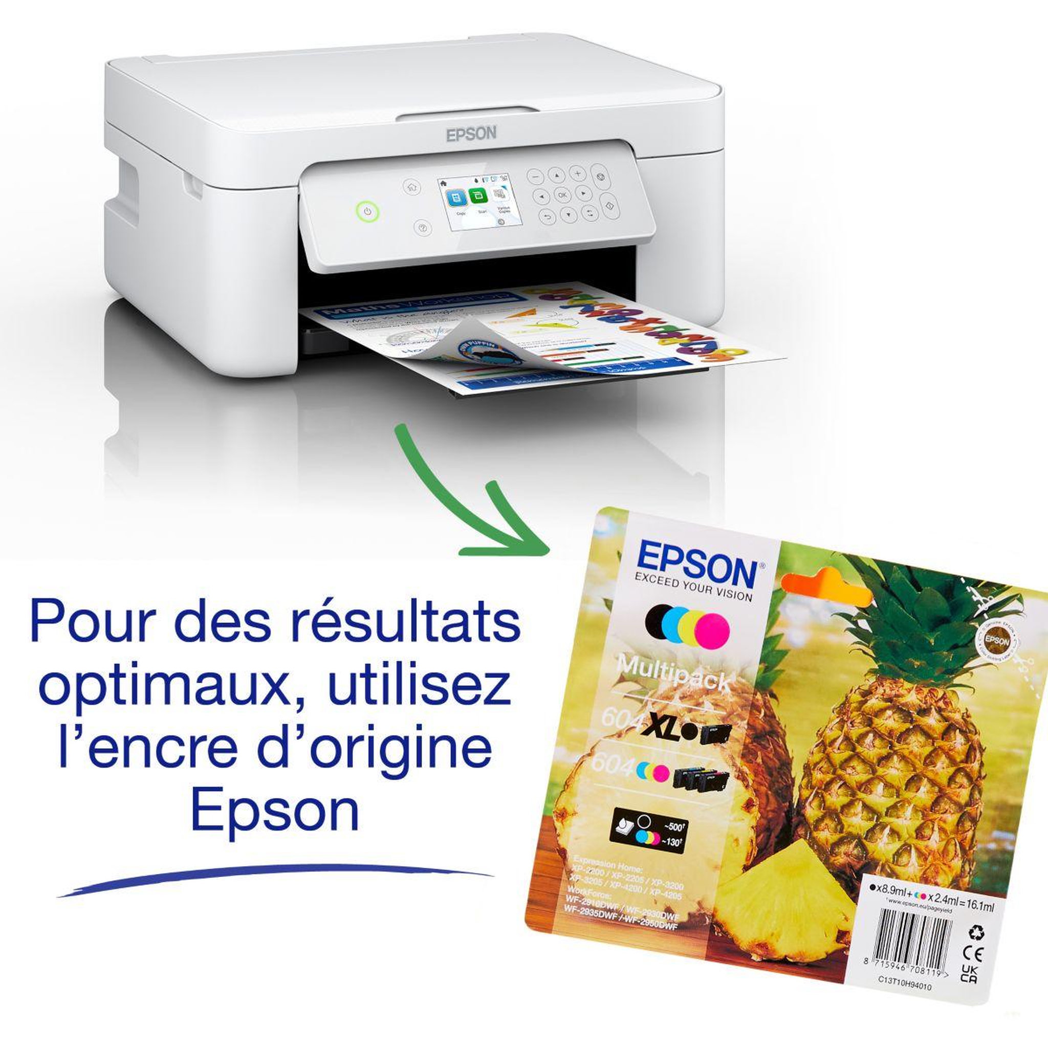 Voir la diapositive 5 : Epson Imprimante jet d'encre xp-4205