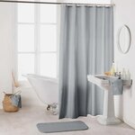 Paris Prix Rideau de Douche Uni  Essencia  180x200cm Gris
