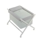 INTERBABY Berceau en Croix Astrid Vert - Sécurité et Confort pour Bébé