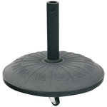 HESPERIDE Pied de parasol Cadran - Béton - 25 Kg - Gris