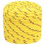 Voir la diapositive 2 : VIDAXL Corde de bateau Jaune 16 mm 50 m Polypropylene