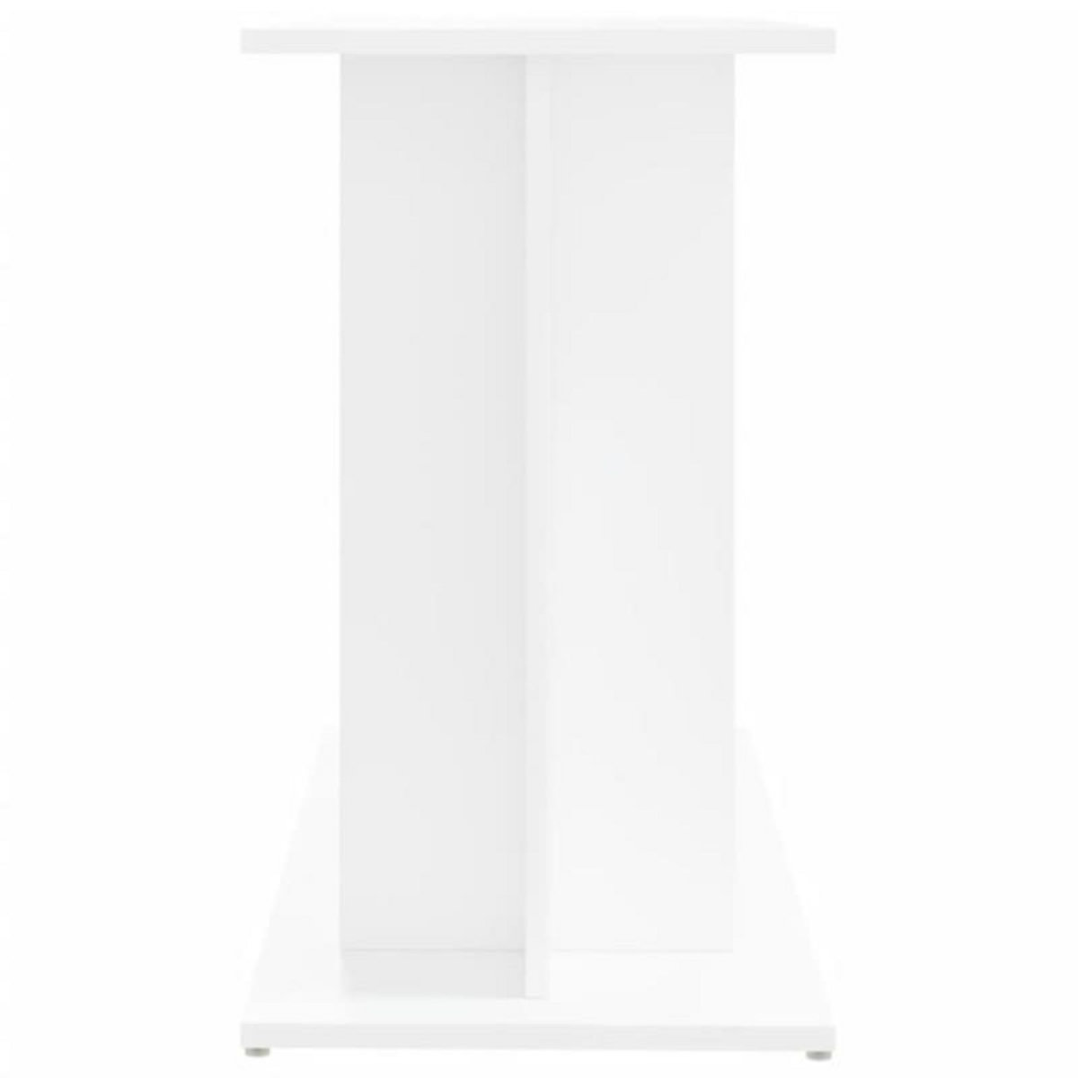VIDAXL Support pour aquarium blanc 80x35x60 cm bois d ingénierie