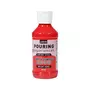 Pebeo Peinture pouring acrylique brillante - Rouge - 118 ml
