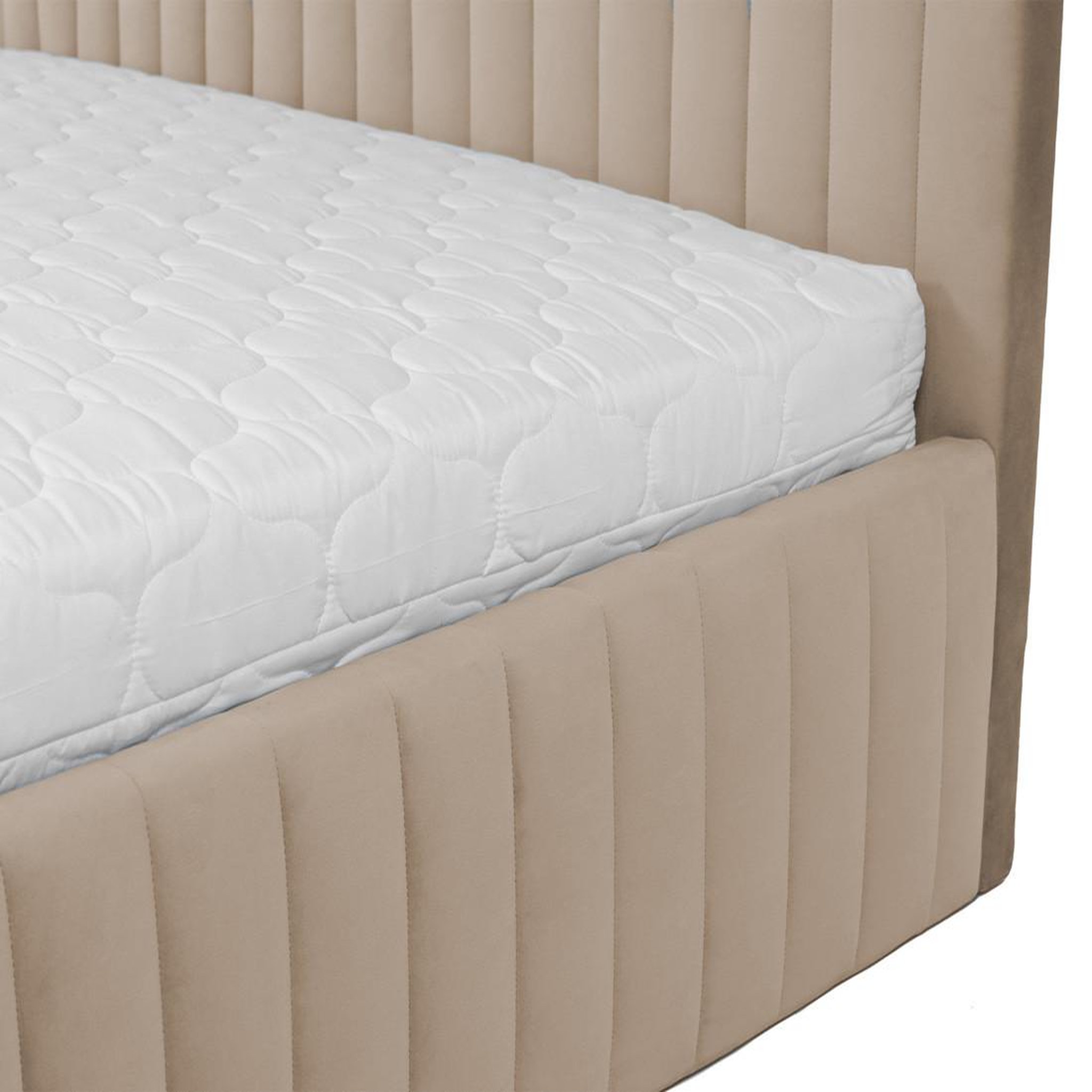 Voir la diapositive 5 : BEST MOBILIER Stuart - lit coffre - 180x200 cm - sommier inclus - en velours