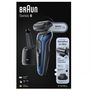 Voir la diapositive 2 : BRAUN Rasoir électrique rechargeable étanche - 6-61-B7200CC