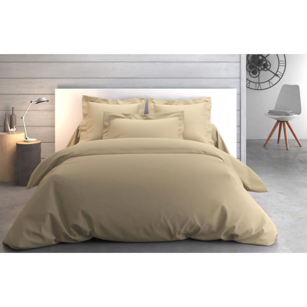 ANNE DE SOLENE HOUSSE COUETTE 240 x 220 ANNE DE SOLENE VEXIN-HDC-2422-GREGE