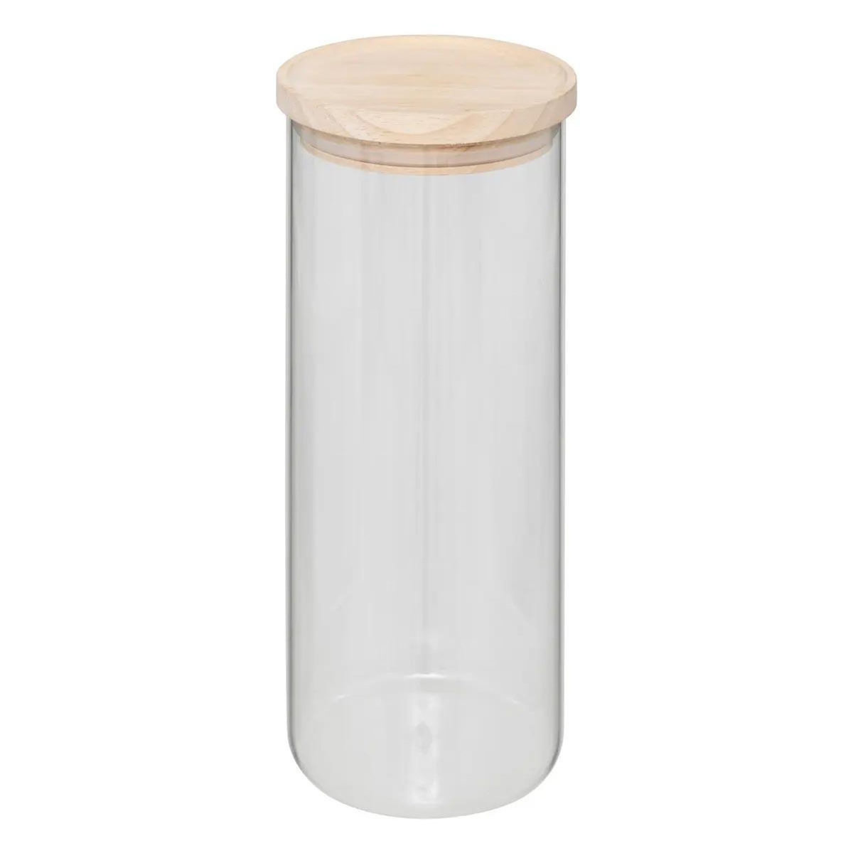 FIVE Bocal en Verre Haut  Hermet  1,6L Transparent & Naturel