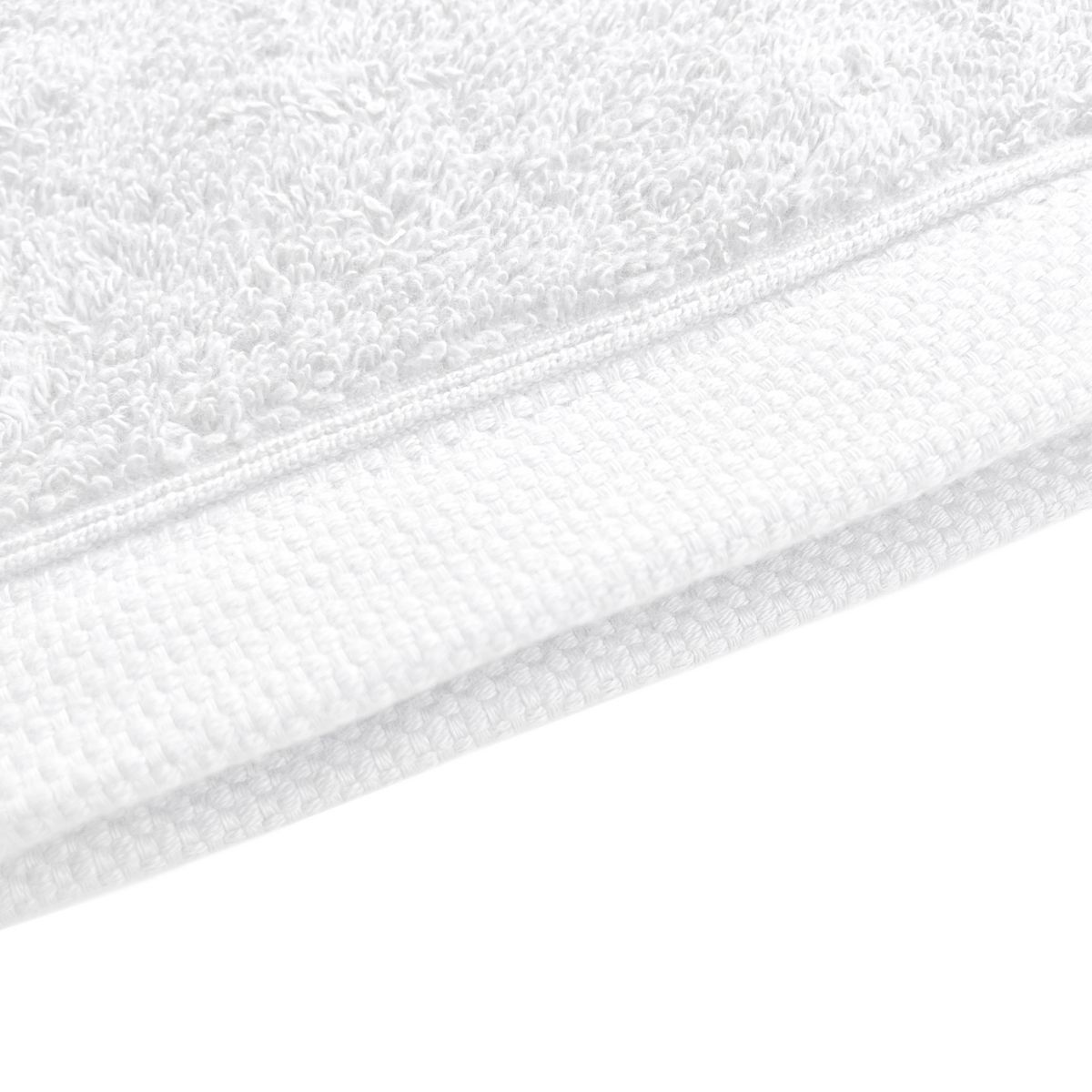 Lot de 2 gants de toilette uni en coton 600 g/m²