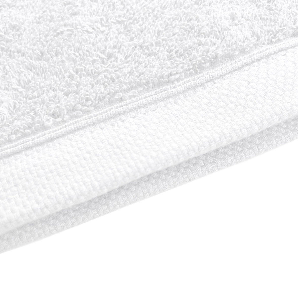 Lot de 2 gants de toilette uni en coton 600 g/m²