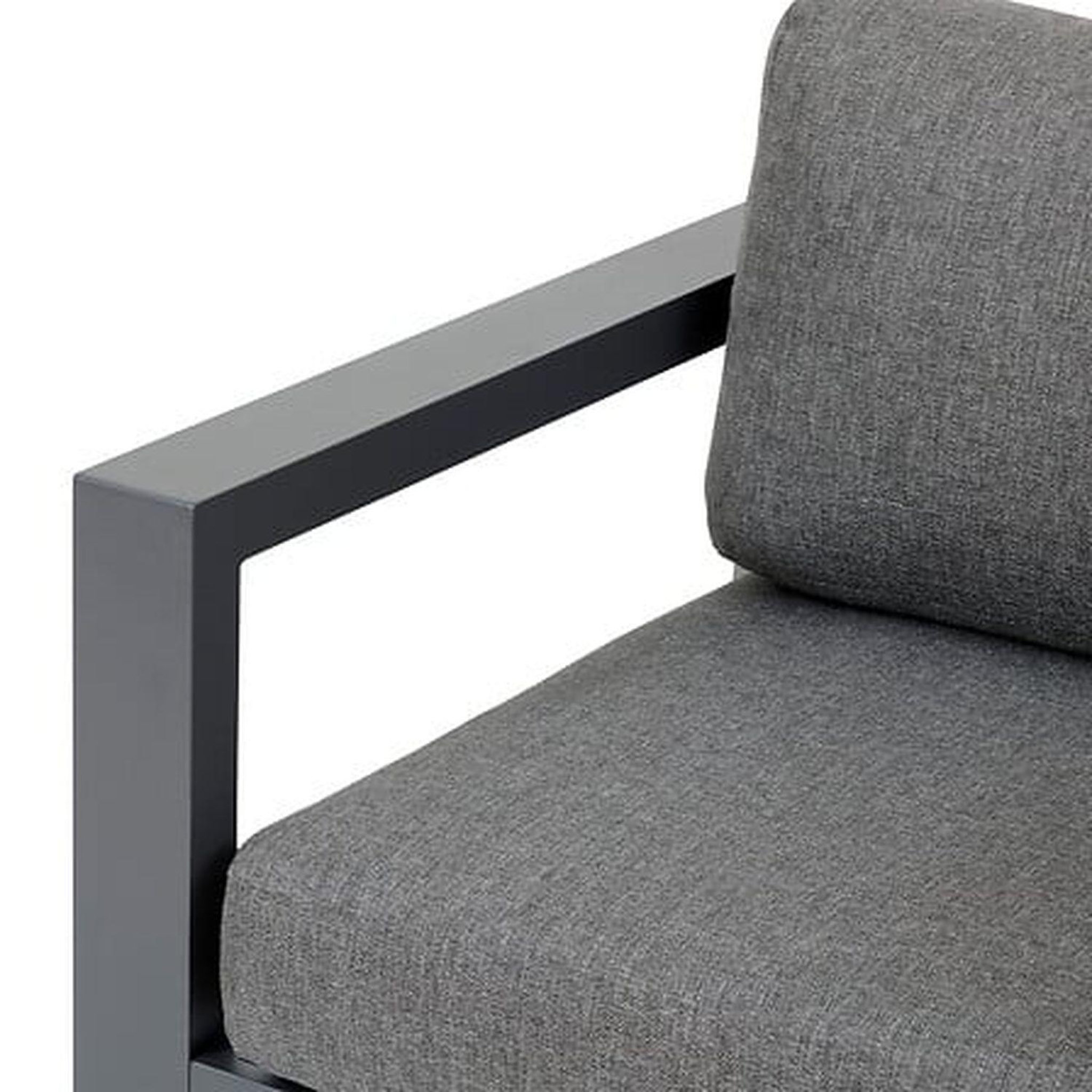 Voir la diapositive 5 : HESPERIDE Fauteuil de salon de jardin en aluminium evasion
