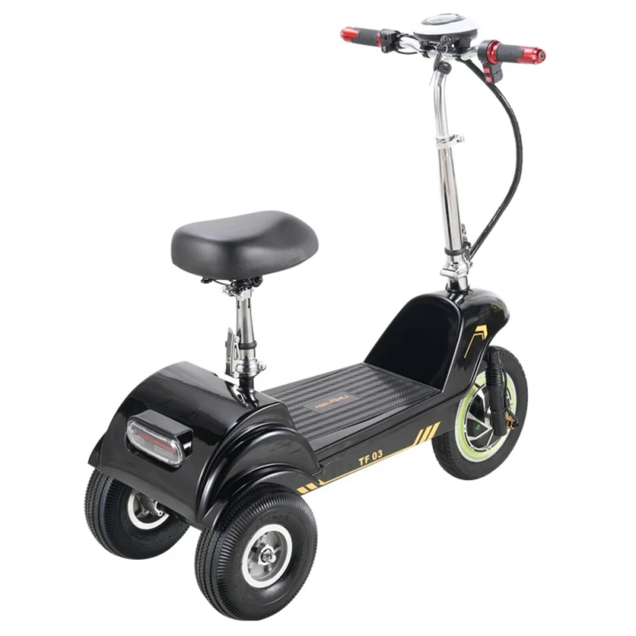 Voir la diapositive 5 : TWOFISH Tricycle électrique TWOFISH TF03, avec siège amovible, 350 W