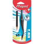 MAPED Compas à bague plastique Kid'z Security coloris aléatoire