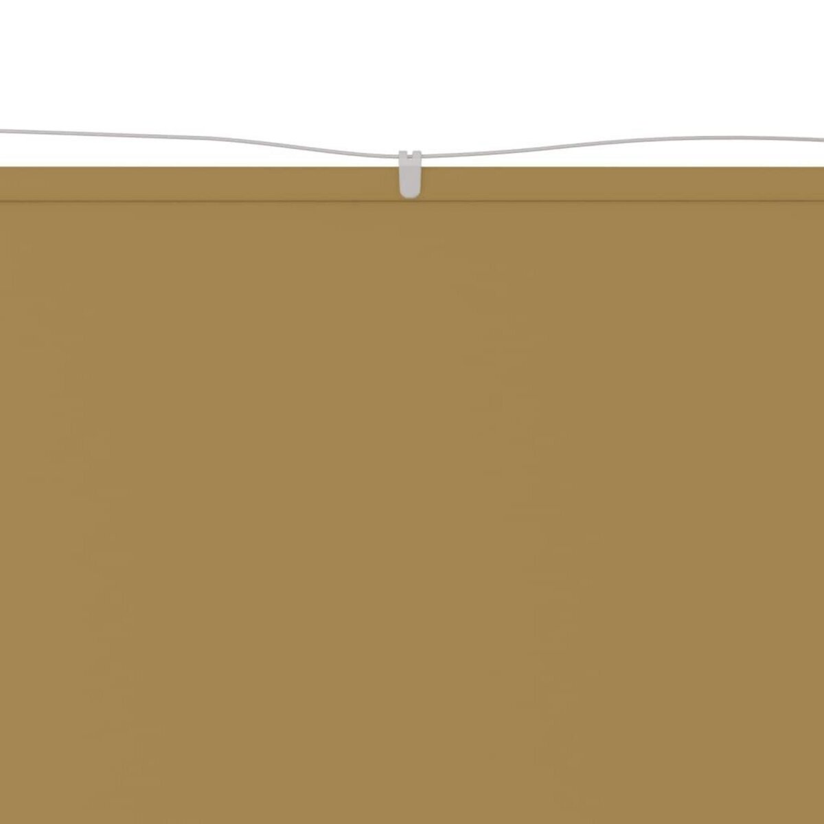 VIDAXL Auvent vertical Beige 140x1000 cm Tissu oxford