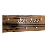 Paris Prix Patère Murale 7 Crochets  Brett  80cm Naturel