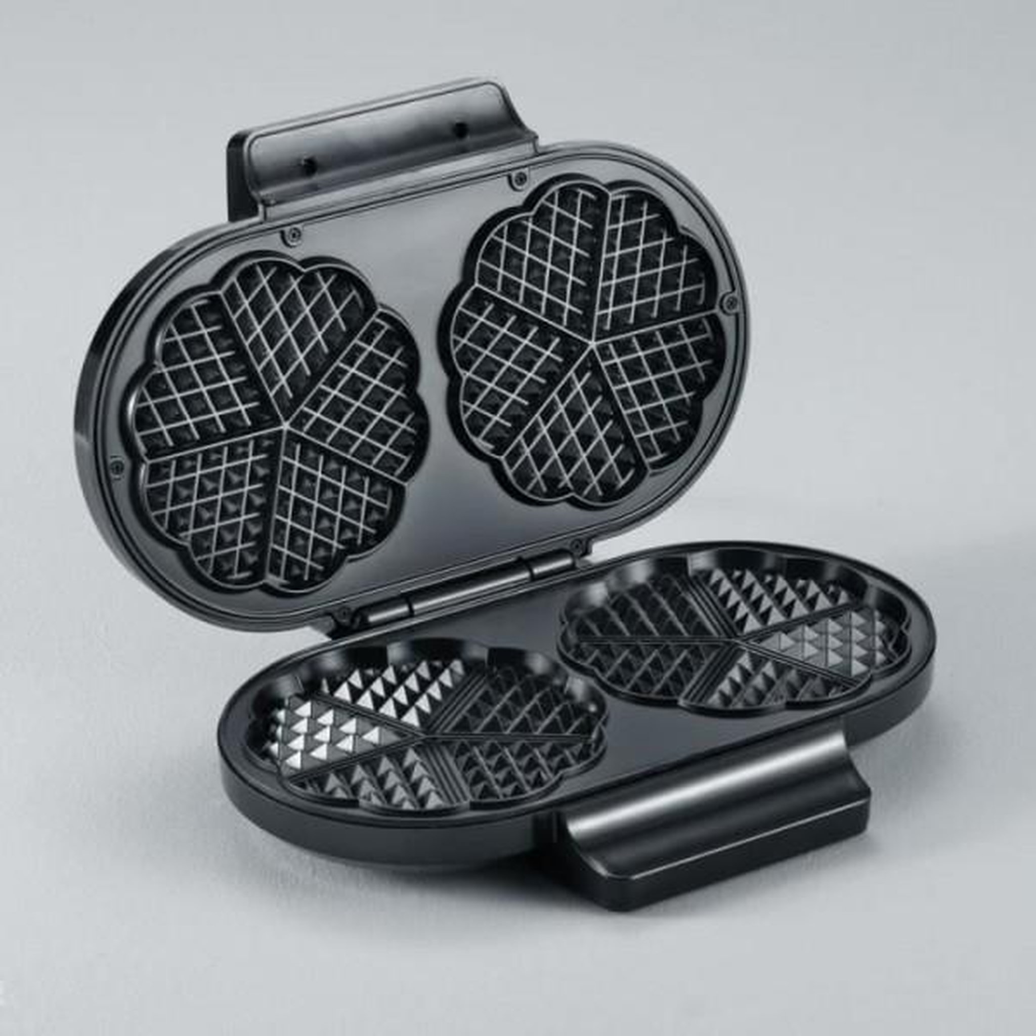 Voir la diapositive 2 : SEVERIN Machine a Gaufre - Gaufrier Electrique  SEVERIN - WA2106 - Plaques forme coeur - Revetement anti-adhésif - 1200W