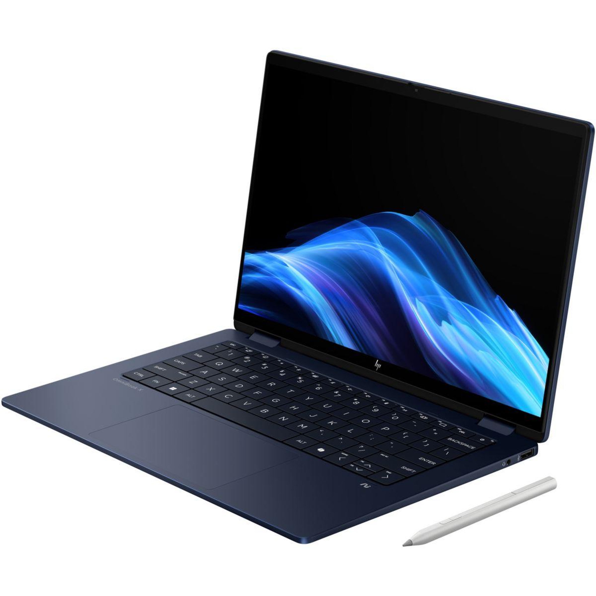 Voir la diapositive 2 : HP Pc hybride omnibook x flip fm0014nf 14  oled ultra 5 226v 16 go ram ddr5 ssd 512 go stylet inclus copilot+pc
