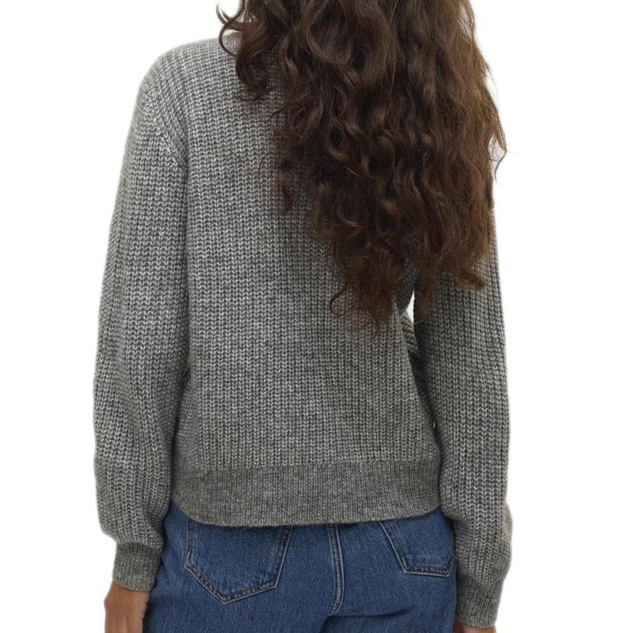 Voir la diapositive 2 : Vero Moda Pull Gris Femme Vero Moda Universe