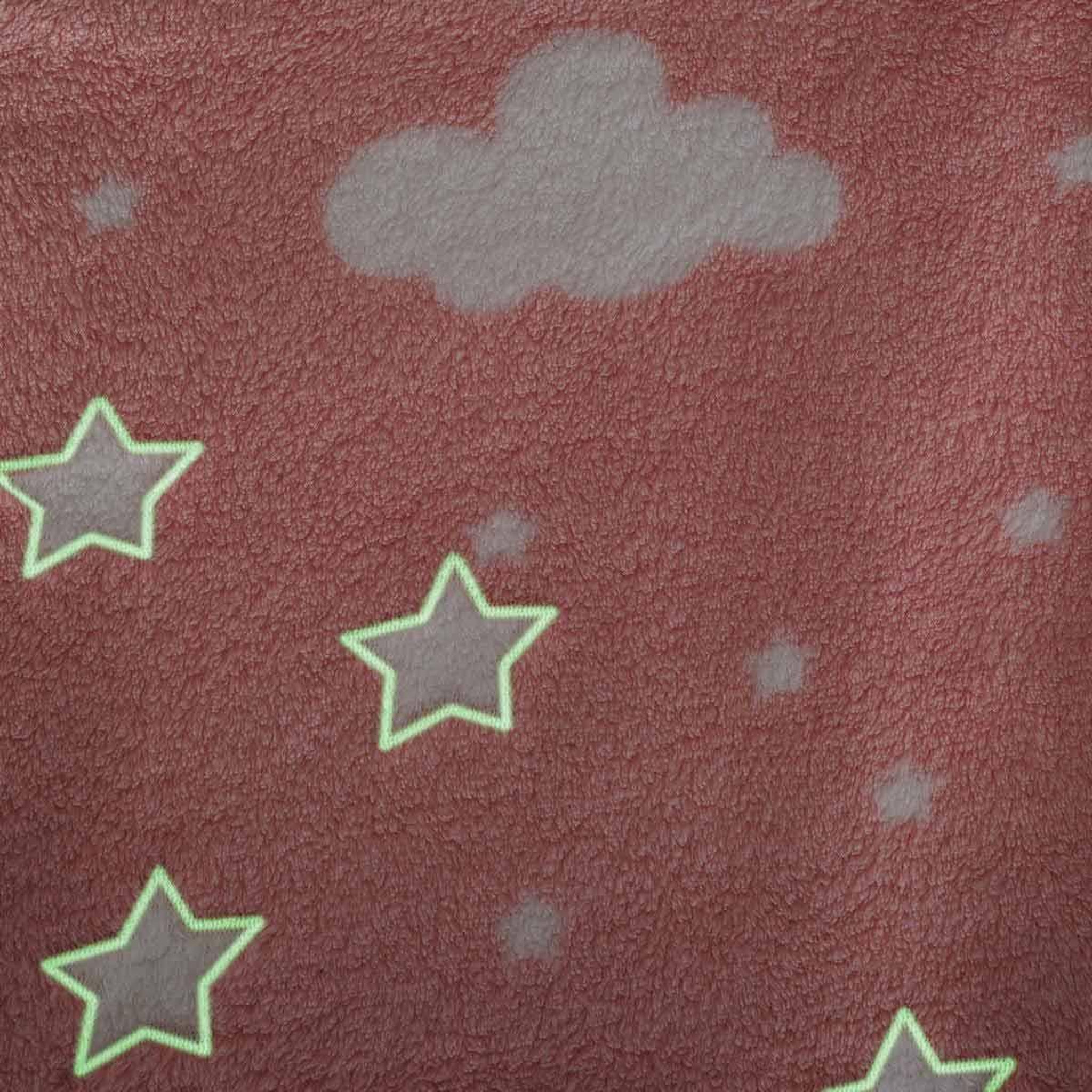 Voir la diapositive 4 : Atmosphera Kids Plaid phosphorescent enfant  reka  125x150cm rose