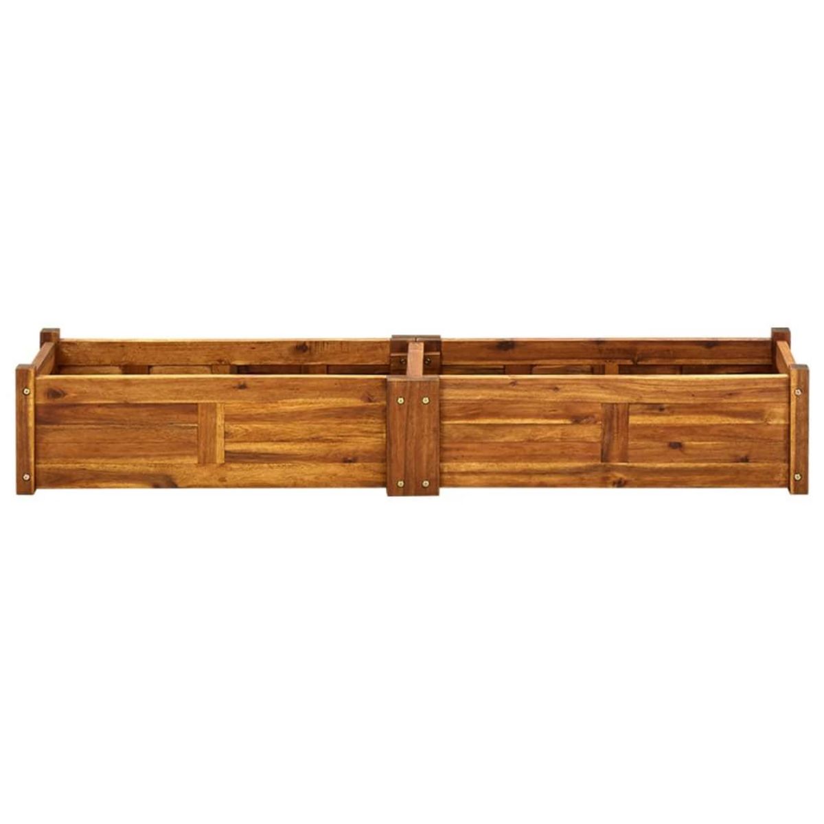 VIDAXL Lit sureleve de jardin Bois d'acacia 150x30x25 cm