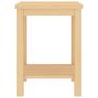 Voir la diapositive 3 : VIDAXL Table de chevet naturel 35x30x47 cm bois de pin massif