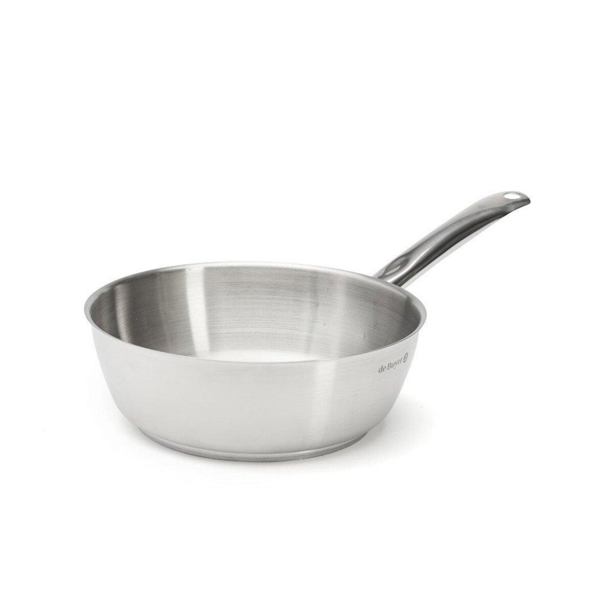 De buyer Sauteuse inox 24cm sans couvercle - 3503.24