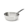 Voir la diapositive 1 : De buyer Sauteuse inox 24cm sans couvercle - 3503.24