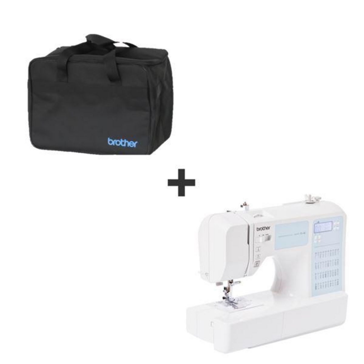 BROTHER Machine à coudre FS40 + Sac de Transport ZHSMBLACKBAG