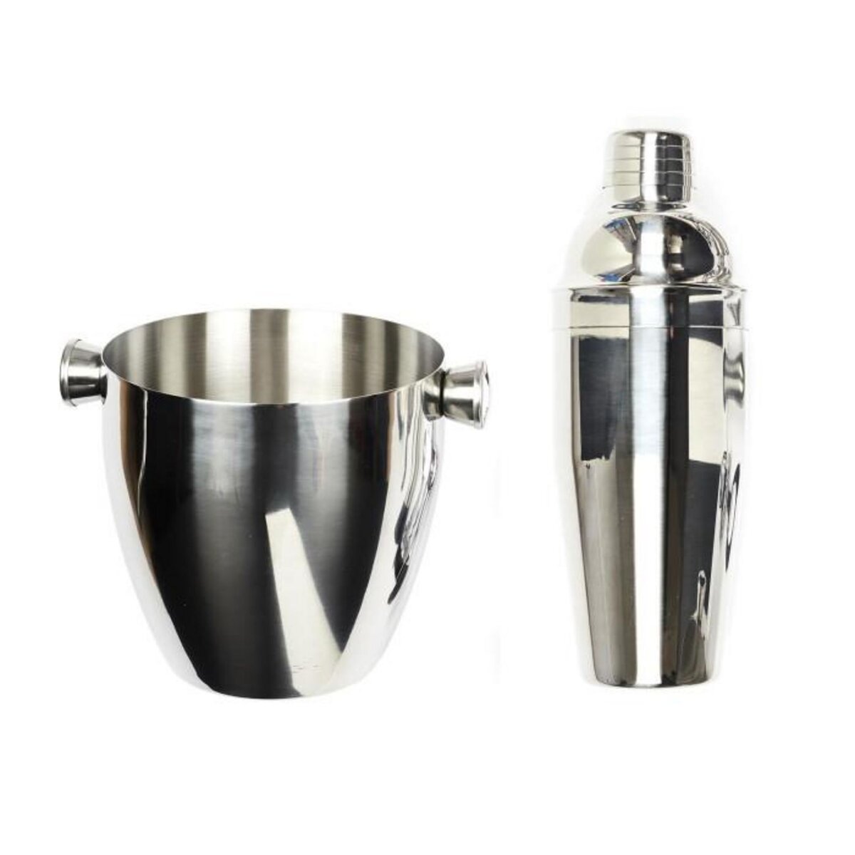 Paris Prix Set à Cocktail  16 Accessoires  19cm Argent