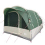 Voir la diapositive 2 : VIDAXL Tente de camping tunnel 3 personnes vert impermeable