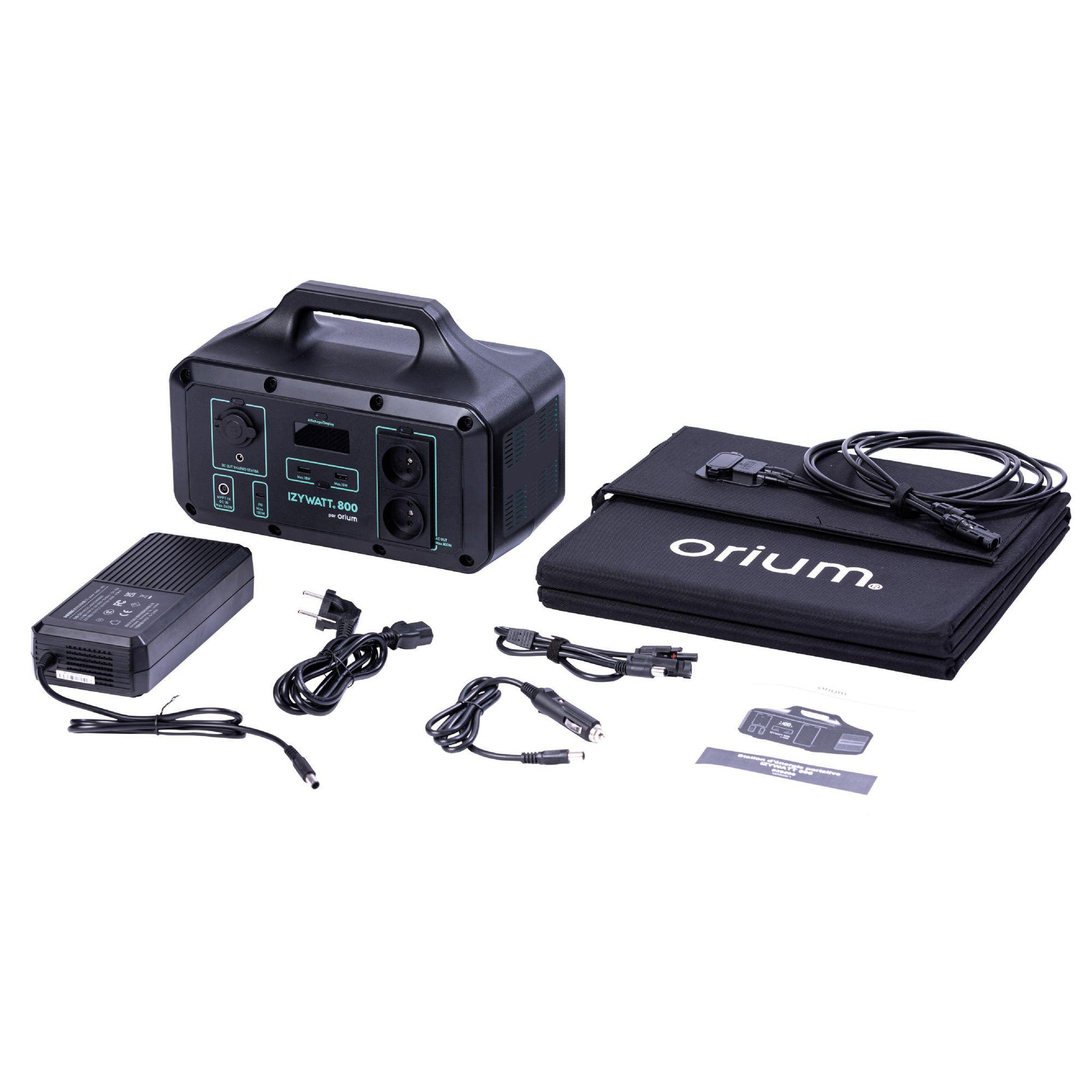 Voir la diapositive 1 : Orium Station énergie portable izywatt 800 LFP Orium