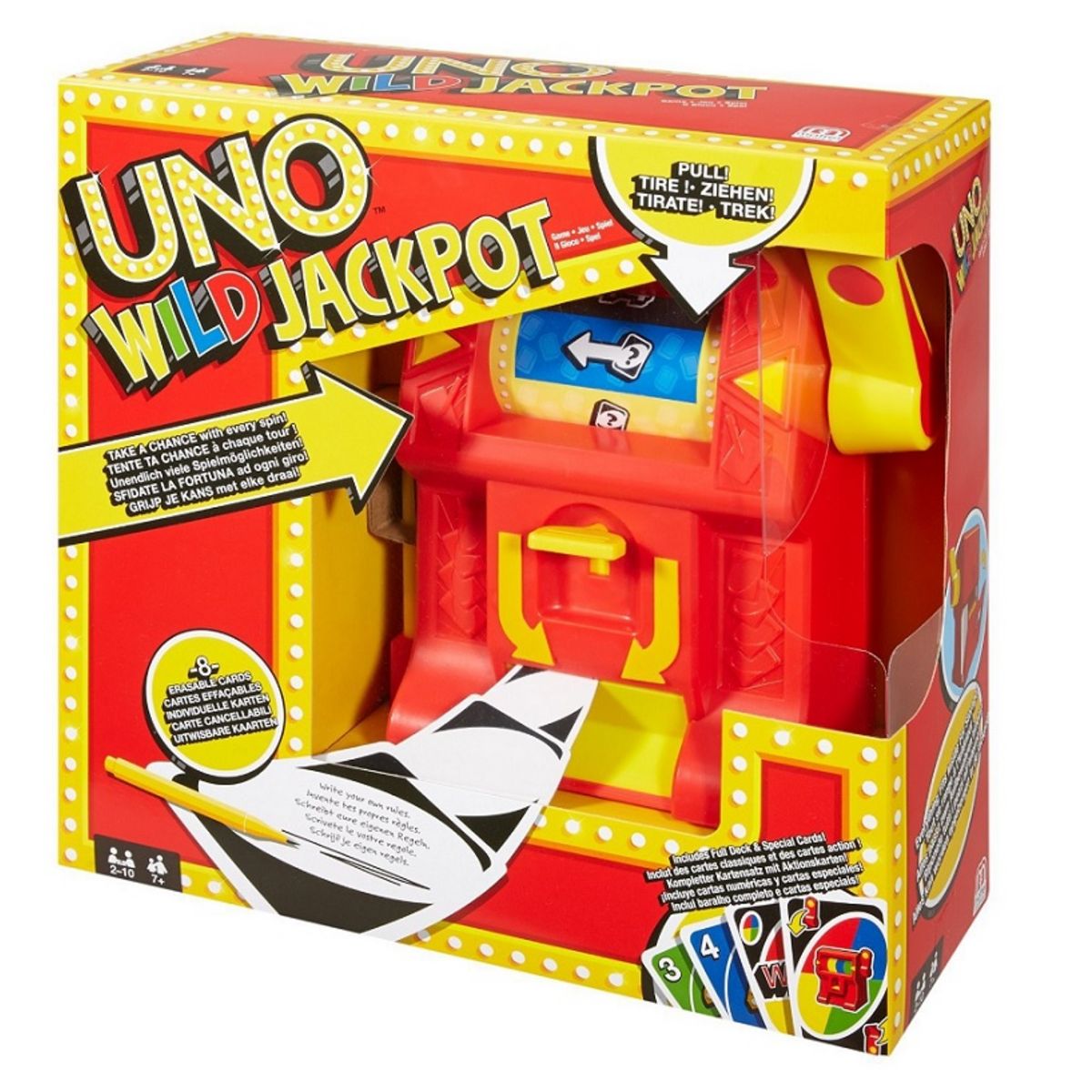 MATTEL Jeu Uno wild jackpot