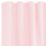 Voir la diapositive 5 : VIDAXL Rideaux en voile avec boucles 2 pcs rose clair 140x245 cm