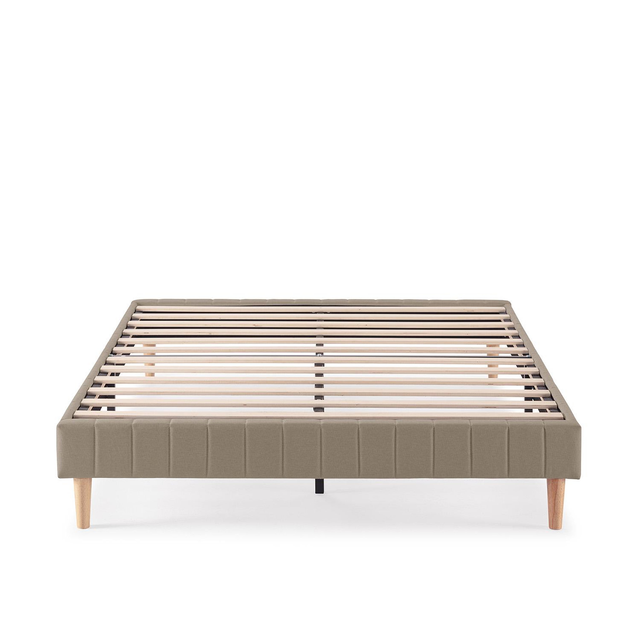 Voir la diapositive 3 : VS VENTA-STOCK Base rembourrée Eris 160x200 cm Beige
